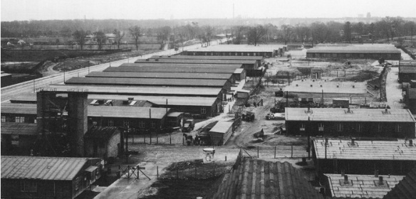 Tempelhof's forced labour camps during the Second World War. ©Archiv EADS