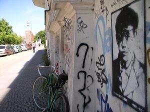 Marinus graffitied at the Bethaniendamm (Berlin-Kreuzberg, June 2013). No © needed. Photo by Joep de Visser