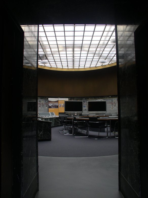 The control room of Umspannwerk Berlin-Wilhelmsruh